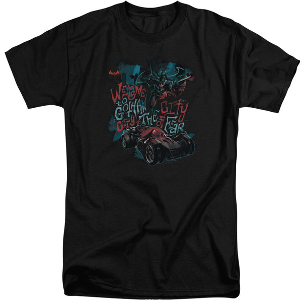 Batman Arkham Knight - City Of Fear Adult Tall Fit Short Sleeve