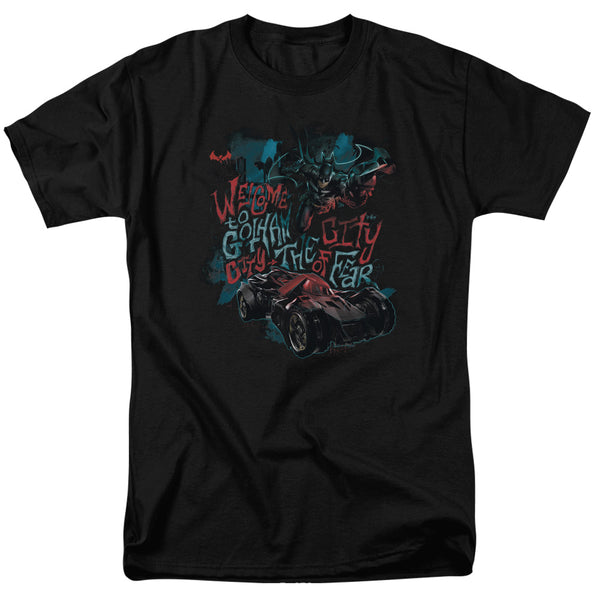 Batman Arkham Knight - City Of Fear Adult Regular Fit Short Sleeve
