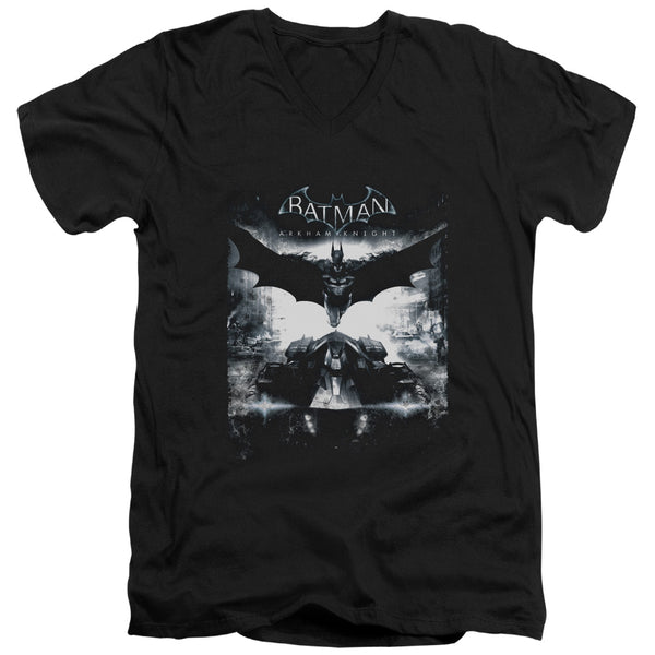 Batman Arkham Knight - Forward Force Adult Slim Fit V Neck Cotton