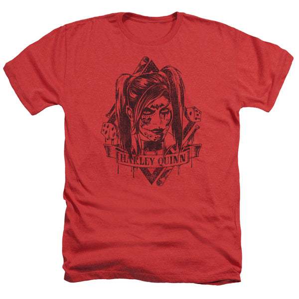 Batman Arkham Knight - Diamond Adult Regular Fit Heather Short Sleeve