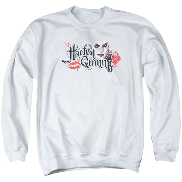 Batman Arkham Knight - Lips Adult Crewneck Sweatshirt