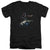 Batman Arkham Knight - Batman Adult Slim Fit V Neck Cotton