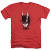 Batman Arkham Knight - AK Head Adult Regular Fit Heather Short Sleeve