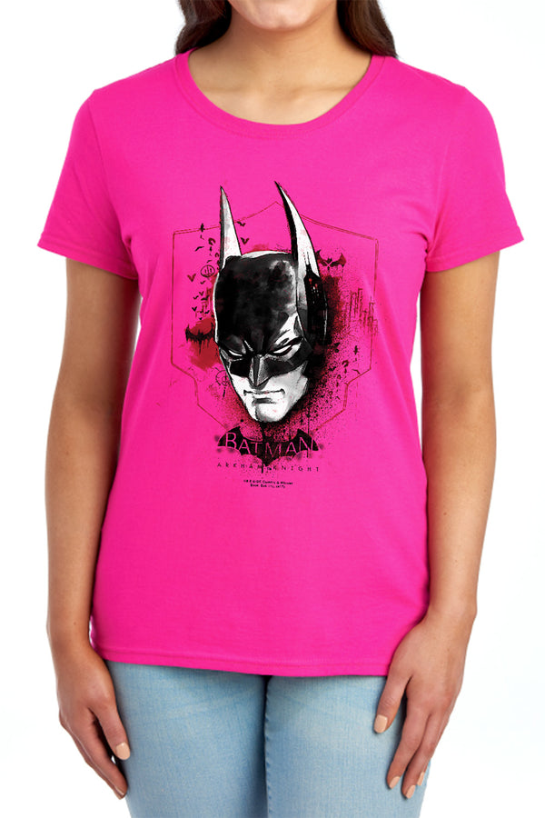 Batman Arkham Knight - AK Head Women's Short Sleeve