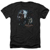 Batman Arkham Knight - Face Off Adult Regular Fit Heather Short Sleeve