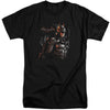 Batman Arkham Knight - Dark Knight Adult Tall Fit Short Sleeve