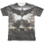 Batman Arkham Knight - Poster Adult Regular Fit Short Sleeve 65 - 35 Poly - Cotton