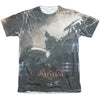 Batman Arkham Knight - Into The Night Adult Regular Fit Short Sleeve 65 - 35 Poly - Cotton