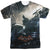 Batman Arkham Knight - Into The Night Adult Regular Fit Short Sleeve 100% Poly