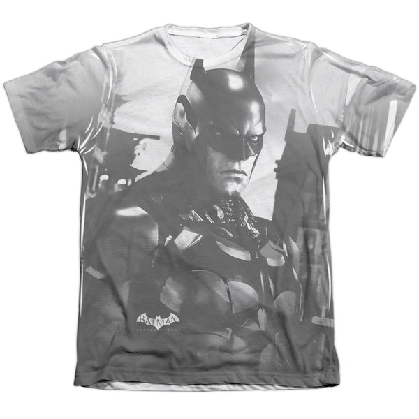 Batman Arkham Knight - Arkham Contrast Adult Regular Fit Short Sleeve 65 - 35 Poly - Cotton
