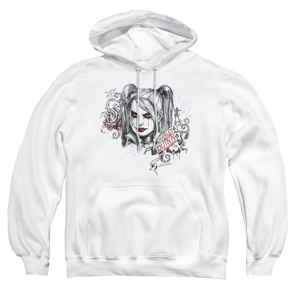 Batman Arkham Knight - Sketchy Girl Adult Pullover Hoodie