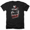 Batman Arkham Knight - Quinn City Adult Regular Fit Heather Short Sleeve