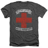 Bon Jovi - Bad Medicine Adult Regular Fit Heather Short Sleeve