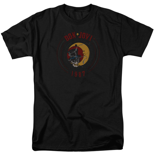 Bon Jovi - 1987 Adult Regular Fit Short Sleeve
