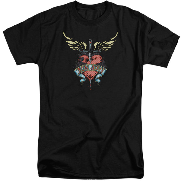 Bon Jovi - Daggered Adult Tall Fit Short Sleeve