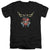 Bon Jovi - Daggered Adult Slim Fit V Neck Cotton