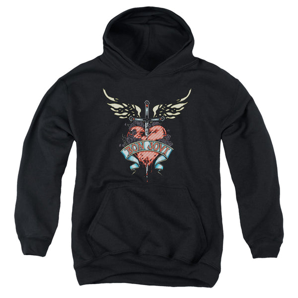 Bon Jovi - Daggered Youth Hooded Sweatshirt