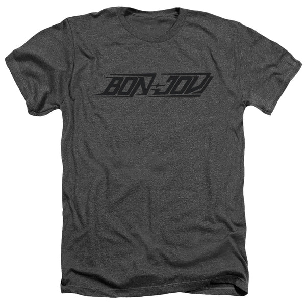 Bon Jovi - New Logo Adult Regular Fit Heather Short Sleeve