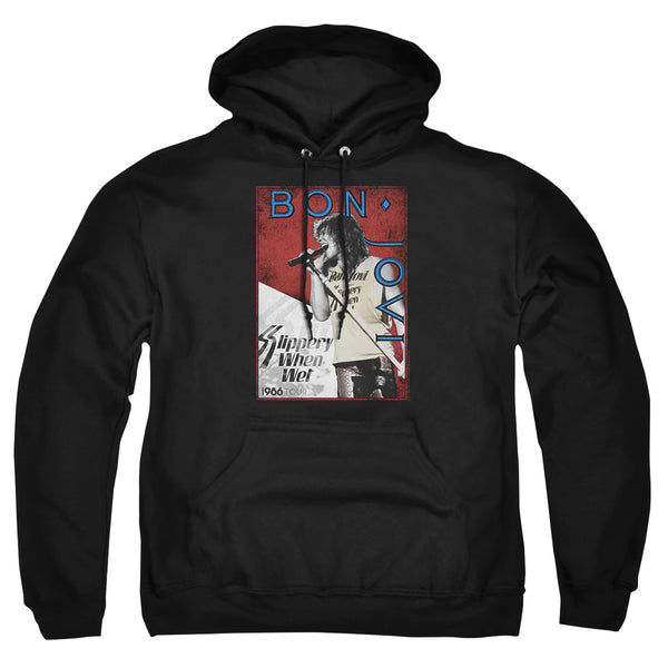 Bon Jovi - 86 Tour Adult Pullover Hoodie