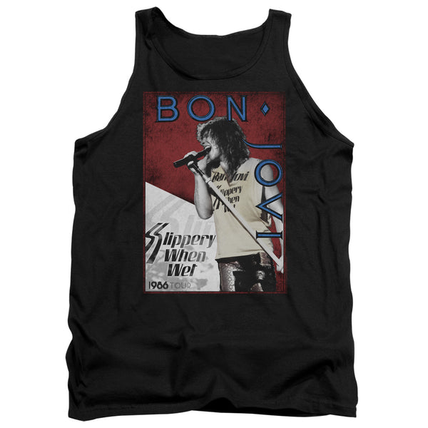 Bon Jovi - 86 Tour Adult Tank Top