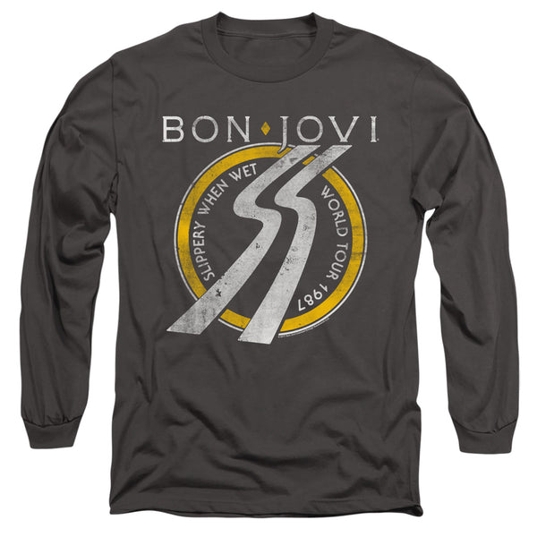 Bon Jovi - Slippery When Wet World Tour Adult Long Sleeve