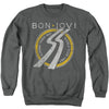 Bon Jovi - Slippery When Wet World Tour Adult Crewneck Sweatshirt