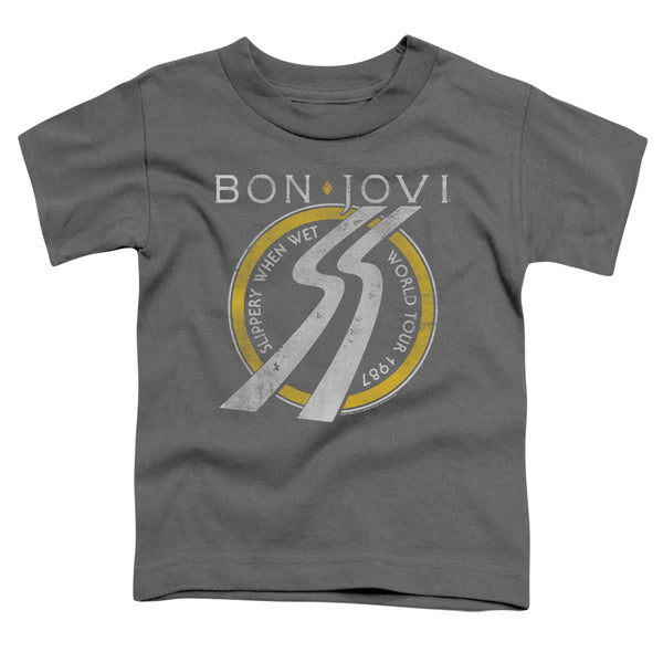 Bon Jovi - Slippery When Wet World Tour Toddler Short Sleeve