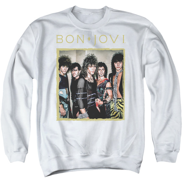 Bon Jovi - Framed Adult Crewneck Sweatshirt