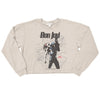 Bon Jovi - Bon Jovi On Map Crop Sweatshirt