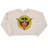 Bon Jovi - Bon Jovi Bad Name Dagger Crop Sweatshirt