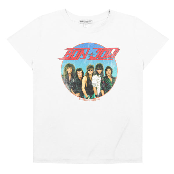 Bon Jovi - Bon Jovi Vintage Circle Loose Tee
