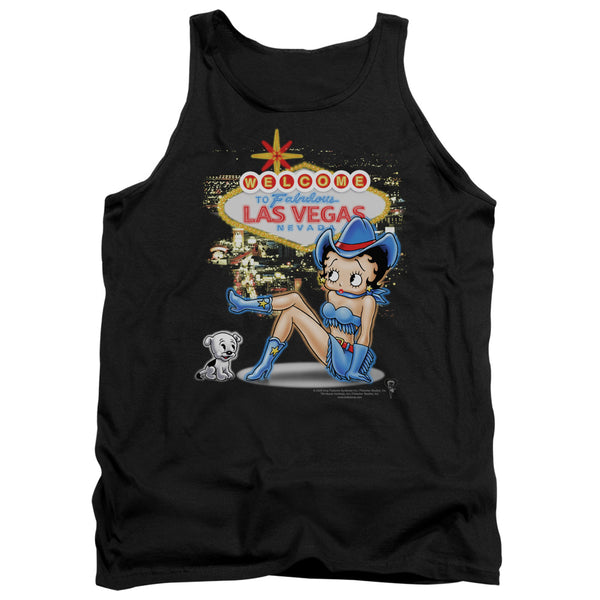 Betty Boop - Welcome Las Vegas Adult Tank Top