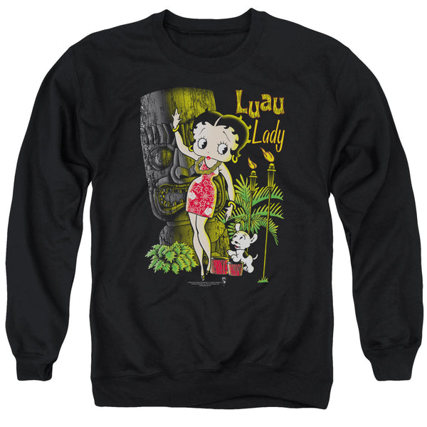 Betty Boop - Luau Lady Adult Crewneck Sweatshirt
