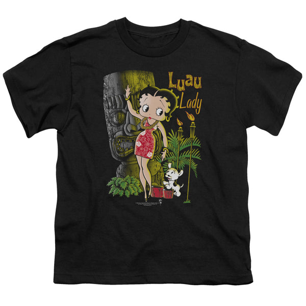 Betty Boop - Luau Lady Youth Short Sleeve