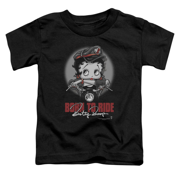 Betty Boop - Born To Ride Toddler Short Sleeve