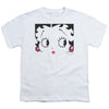 Betty Boop - Close Up Youth Short Sleeve