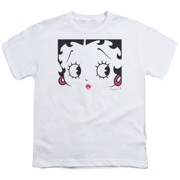 Betty Boop - Close Up Youth Short Sleeve