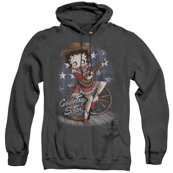 Betty Boop - Country Star Adult Heather Hoodie