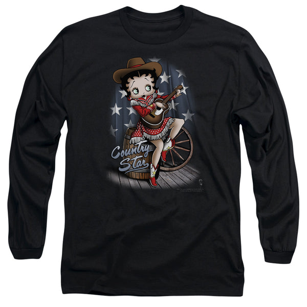 Betty Boop - Country Star Adult Long Sleeve