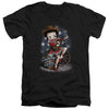 Betty Boop - Country Star Adult Slim Fit V Neck Cotton