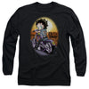 Betty Boop - Wild Biker Adult Long Sleeve