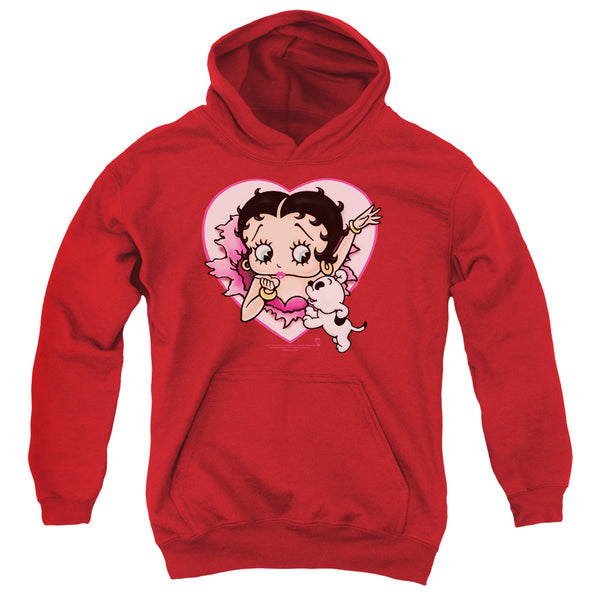 Betty Boop - I Love Betty Youth Hooded Sweatshirt