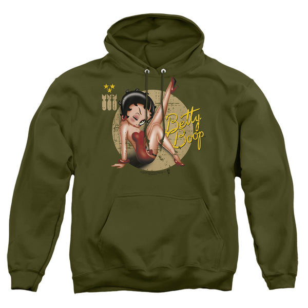 Betty Boop - Nose Art Adult Pullover Hoodie