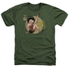 Betty Boop - Nose Art Adult Regular Fit Heather Short Sleeve