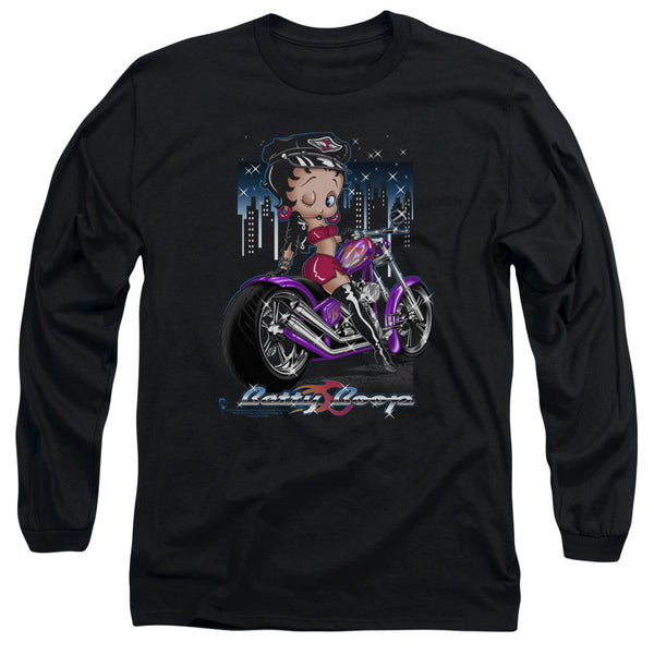 Betty Boop - City Chopper Adult Long Sleeve