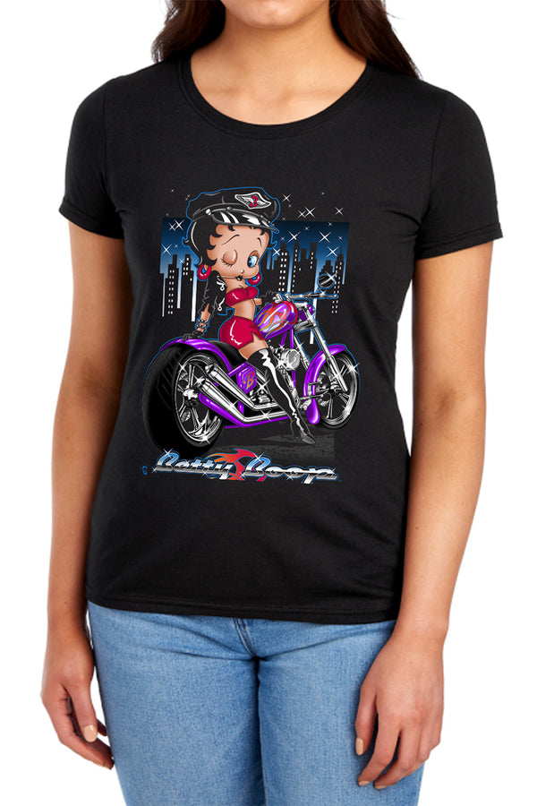 Betty Boop - City Chopper Women's Short Sleeve