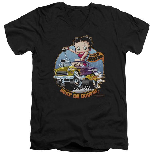 Betty Boop - Keep On Boopin Adult Slim Fit V Neck Cotton