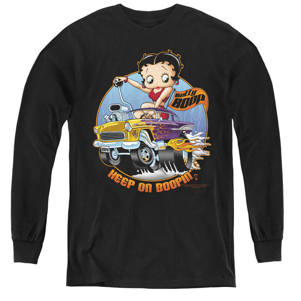 Betty Boop - Keep On Boopin L - S Youth