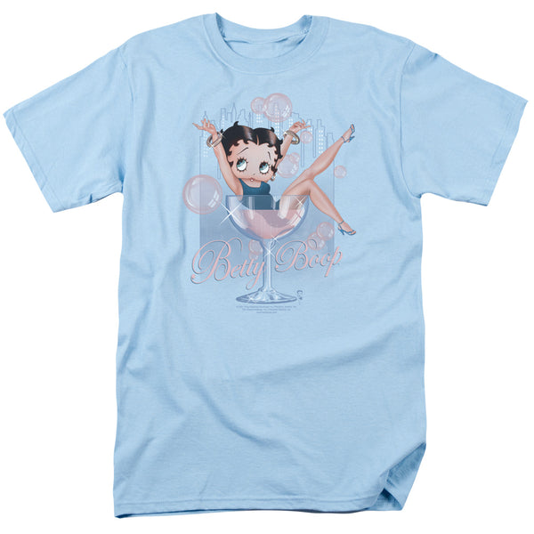 Betty Boop - Pink Champagne Adult Regular Fit Short Sleeve