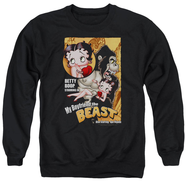 Betty Boop - Boyfriend The Beast Adult Crewneck Sweatshirt